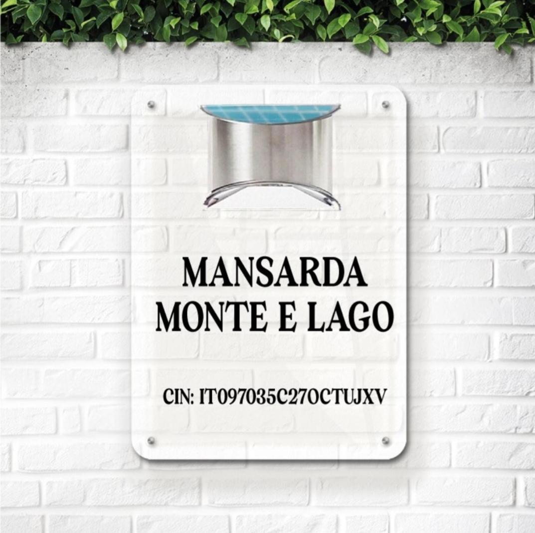 Mansarda Fra Monte E Lago Esino Lario Exterior foto